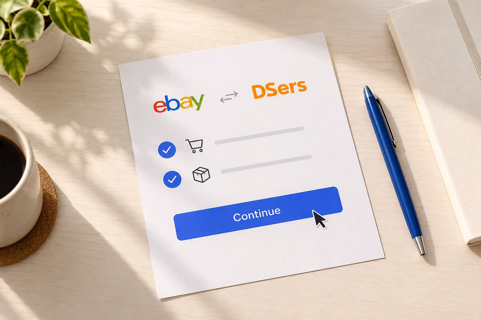 Reviewing the eBay permissions that connect a seller account to DSers